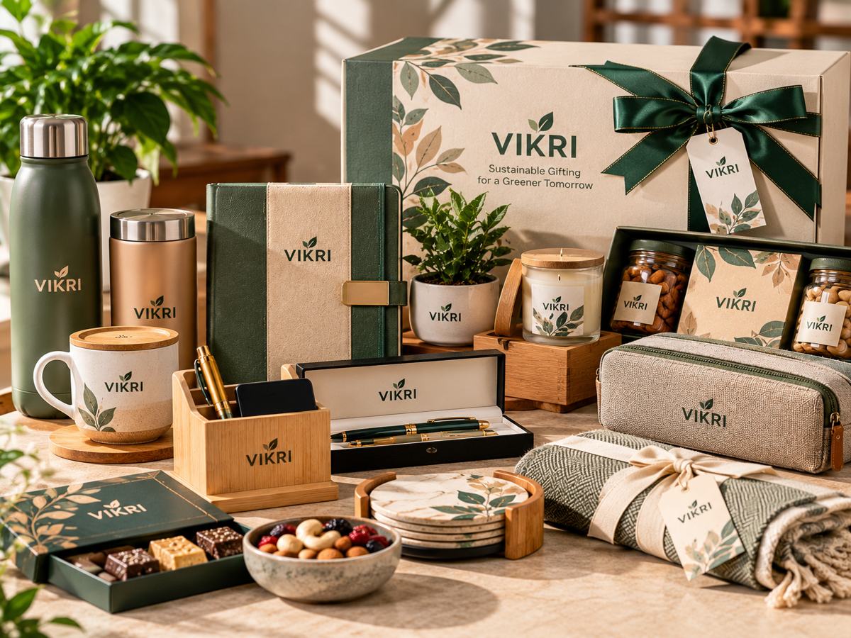 VIKRI premium corporate gift hamper with curated lifestyle and gourmet gifts